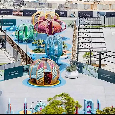 Studio Apartment With Gym , Pool Sharjah Exterior photo