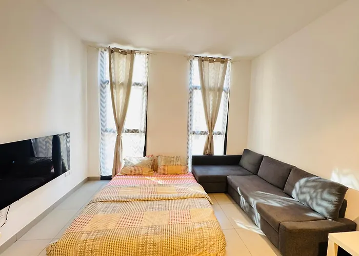 Studio Apartment With Gym , Pool