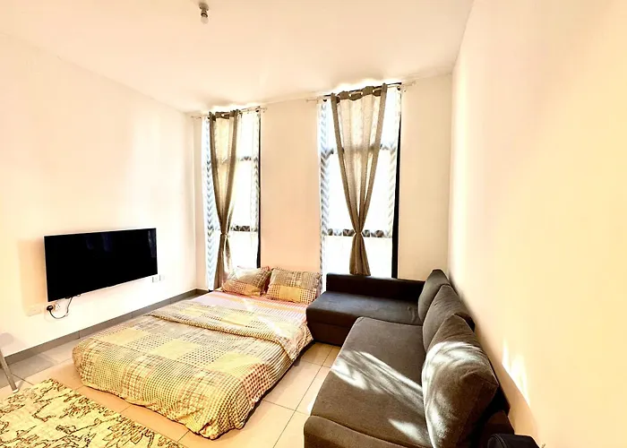 Studio Apartment With Gym , Pool